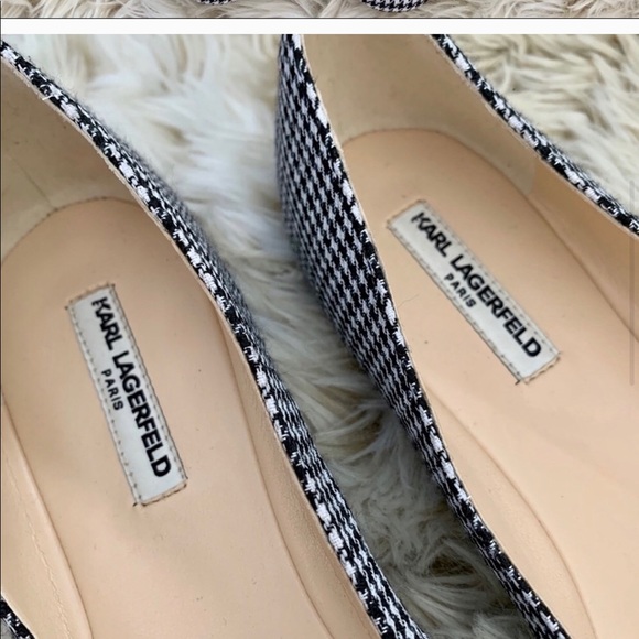 NWOT Karl Lagerfeld flats size 39 (9) - Picture 3 of 4